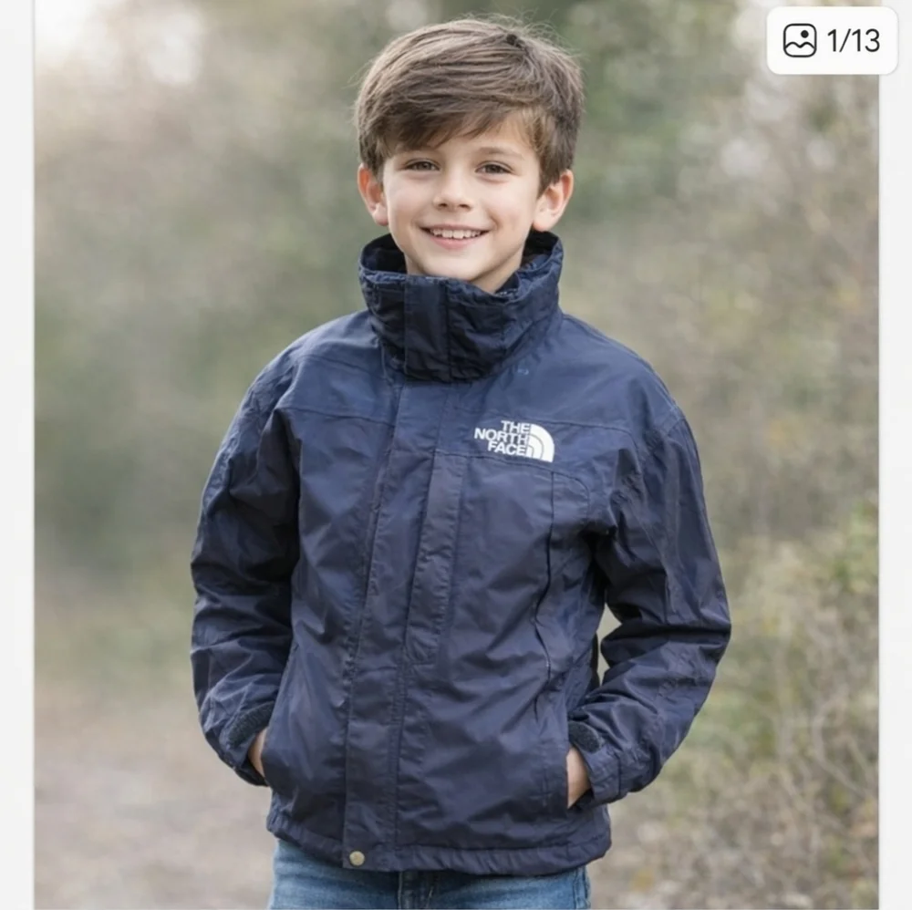 The North Face Black Boysjacket M